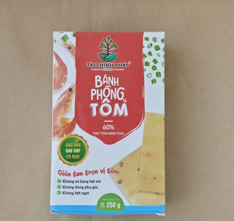 Bánh phồng tôm - Hợp Tác Xã Tài Thịnh Phát Farm